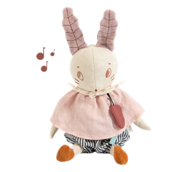 Müzikli Peluş Oyuncak - Tavşan
