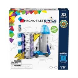 MAGNA-TILES® - Space + microMAGS - Uzay - 32 Parça