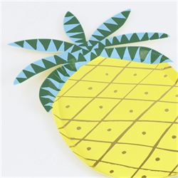 Meri Meri - Ananas Tabaklar - 8 Adet