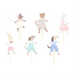 Meri Meri - Animal Friends Cupcake Kit - 24 Adet