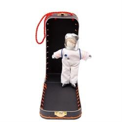 Meri Meri - Astronaut Mini Suitcase Doll - Mini Astronot Oyuncaklı Çanta