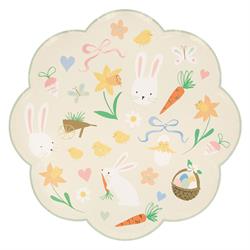 Meri Meri - Bahar Sembollü Tabaklar (L) (8li)