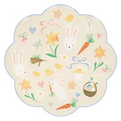 Meri Meri - Bahar Sembollü Tabaklar (L) (8li)