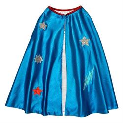 Meri Meri - Blue Superhero Cape Dress Up - Mavi Pelerinli Süper Kahraman Kostümü