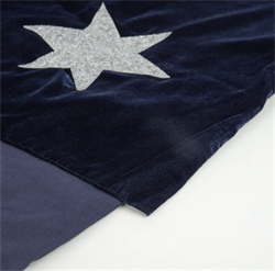 Meri Meri - Blue Velvet Wizard Costume - Mavi Büyücü Kostümü