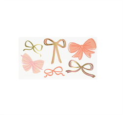 Meri Meri - Bow Tattoos - Kurdele Geçici Dövmeler (X2)