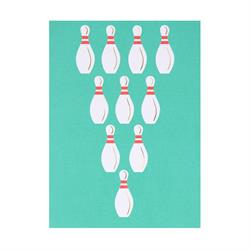 Meri Meri - Bowling Tebrik Kartı