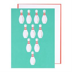 Meri Meri - Bowling Tebrik Kartı