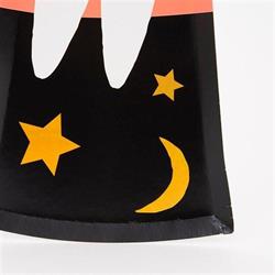 Meri Meri - Bunny In Hat Shaped Plates - Sihirbaz Şapkası Tabak