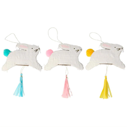Meri Meri - Bunny Pinata Favours - Tavşan Mini Pinyata Favor - 3Lü