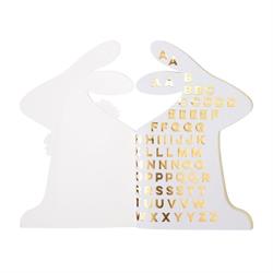 Meri Meri - Bunny Sticker Book - Tavşan Çıkartma & Çizim Kitabı