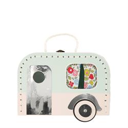 Meri Meri - Caravan Bunny Mini Suitcase Doll - Mini Karavan Oyuncaklı Çanta