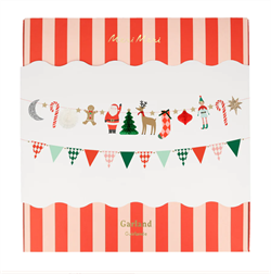Meri Meri - Christmas Characters Garland - Yeni Yıl Karakterler Asılan Süs