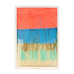 Meri Meri - Colorful Fringe Large Garland - Renkli Saçaklı Asılan Süs