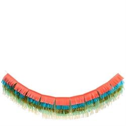 Meri Meri - Colorful Fringe Large Garland - Renkli Saçaklı Asılan Süs