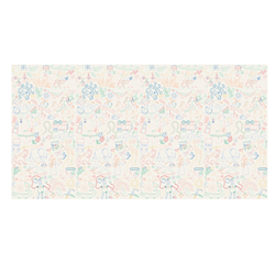 Meri Meri - Colour in Tablecloth - Boyama Etkinliği Kağıt Masa Örtüsü