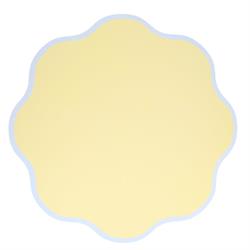 Meri Meri - Dalgalı Yuvarlak Pastel Servis Matı - 12 Adet