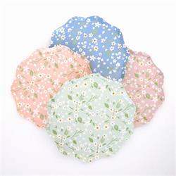 Meri Meri - Ditsy Floral Plates - Çiçekli Tabaklar - M - 12Li