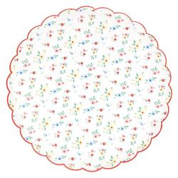 Meri Meri - Ditsy Posy Çiçekli Tabaklar - L - 8 Adet