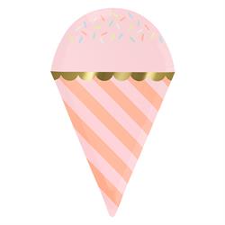 Meri Meri - Dondurma Tabak - 8 Adet