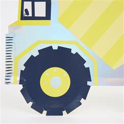 Meri Meri - Dumper Truck Plates - Kamyon Tabak