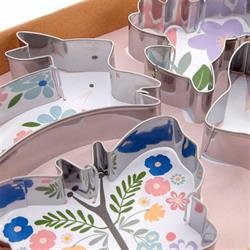 Meri Meri - Easter Cookie Cutters - Çiçekli Tavşan Kurabiye Kalıpları