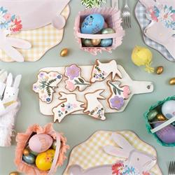 Meri Meri - Easter Cookie Cutters - Çiçekli Tavşan Kurabiye Kalıpları