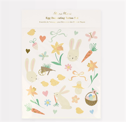 Meri Meri - Easter Yumurta Süsleme Dövme Seti - 90 Adet