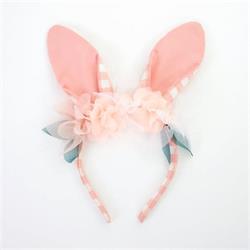 Meri Meri - Embellished Floral Bunny Headband - Çiçekli Tavşan Taç