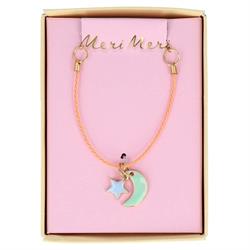 Meri Meri - Enamel Moon & Sun Necklace - Ay & Güneş Kolye