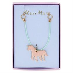 Meri Meri - Enamel Unicorn Necklace - Unicorn Kolye