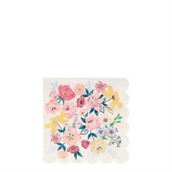 Meri Meri - English Garden Napkins - English Garden Peçete - S - 16Lı