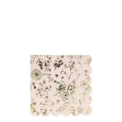 Meri Meri - English Garden Napkins - English Garden Peçete - S - 16Lı