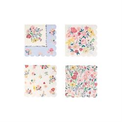 Meri Meri - English Garden Napkins - English Garden Peçete - S - 16Lı