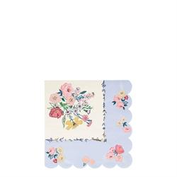 Meri Meri - English Garden Napkins - English Garden Peçete - S - 16Lı