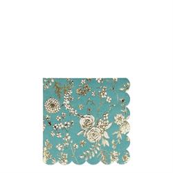 Meri Meri - English Garden Napkins - English Garden Peçete - S - 16Lı