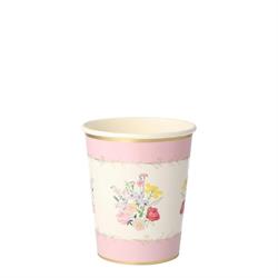 Meri Meri - English Garden Party Cups - English Garden Bardak - 8Li