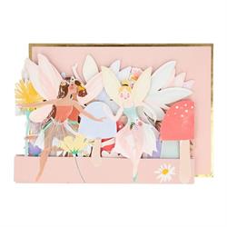 Meri Meri - Fairy Card - Peri Kızı Tebrik Kartı