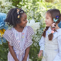 Meri Meri - Felt Bunny Hair Clips - Tavşan Tokalar