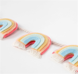 Meri Meri - Felt Rainbow Garland - Keçe Gökkuşağı Asılan Süs
