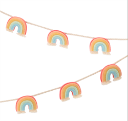 Meri Meri - Felt Rainbow Garland - Keçe Gökkuşağı Asılan Süs