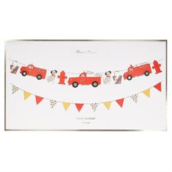 Meri Meri - Fire Truck Garland - İtfaiye Asılan Süs