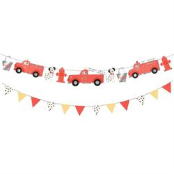 Meri Meri - Fire Truck Garland - İtfaiye Asılan Süs