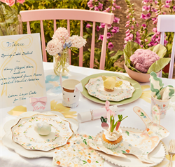 Meri Meri - Fiyonklu İsim Kartları - Pastel - 8 Adet