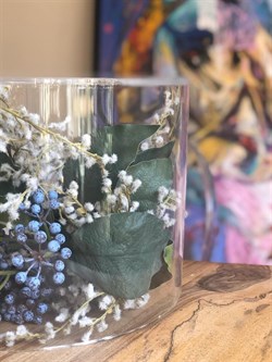 Meri Meri - Floral Scallop Fabric Garland - Çiçekli Yarım Ay Asılan Süs