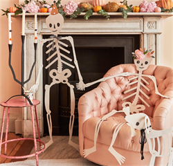 Meri Meri - Giant Jointed Skeletons - Dev İskelet Dekorlar (3Lü)