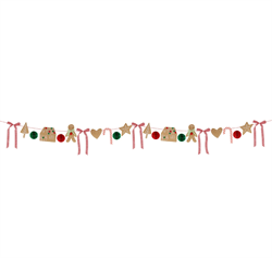 Meri Meri - Gingerbread Garland - Zencefilli Kurabiye Asılan Süs