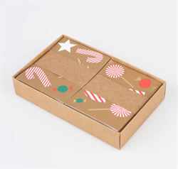 Meri Meri - Gingerbread Sticker Seti - 50 Yaprak