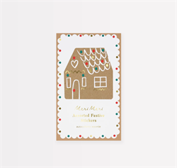 Meri Meri - Gingerbread Sticker Seti - 50 Yaprak