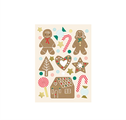 Meri Meri - Gingerbread Yeni Yıl Aktivite Çantası